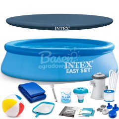 Basen ogrodowy rozporowy 244  x 61 cm 16w1 INTEX 28106