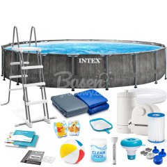 Basen stelażowy 549x122cm 18w1 Intex 26744