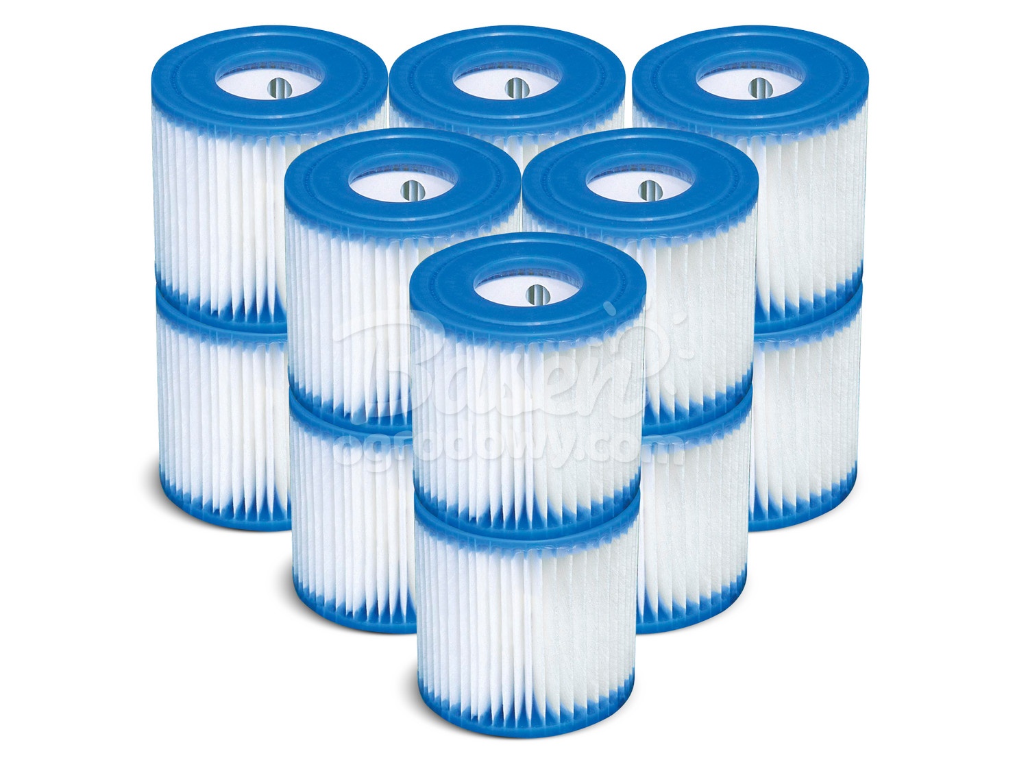 Filtr do pompy basenowej typ H 12 szt. INTEX 29007 x12