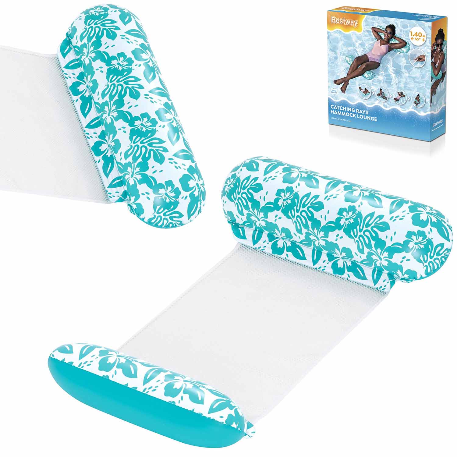 Materac dmuchany do pływania Comfort Plush Bestway 43839