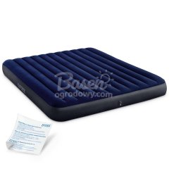 Materac dmuchany 203x183x25 cm dwuosobowy INTEX 64755