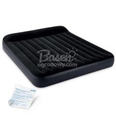 Materac dmuchany 203x183x25 cm dwuosobowy INTEX 64144