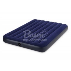 Materac dmuchany 191x137x22 cm z pompką tłokową INTEX 68758