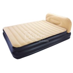 Materac welurowy z pompką Quenn 226 x 152 x 74 cm Bestway 67483