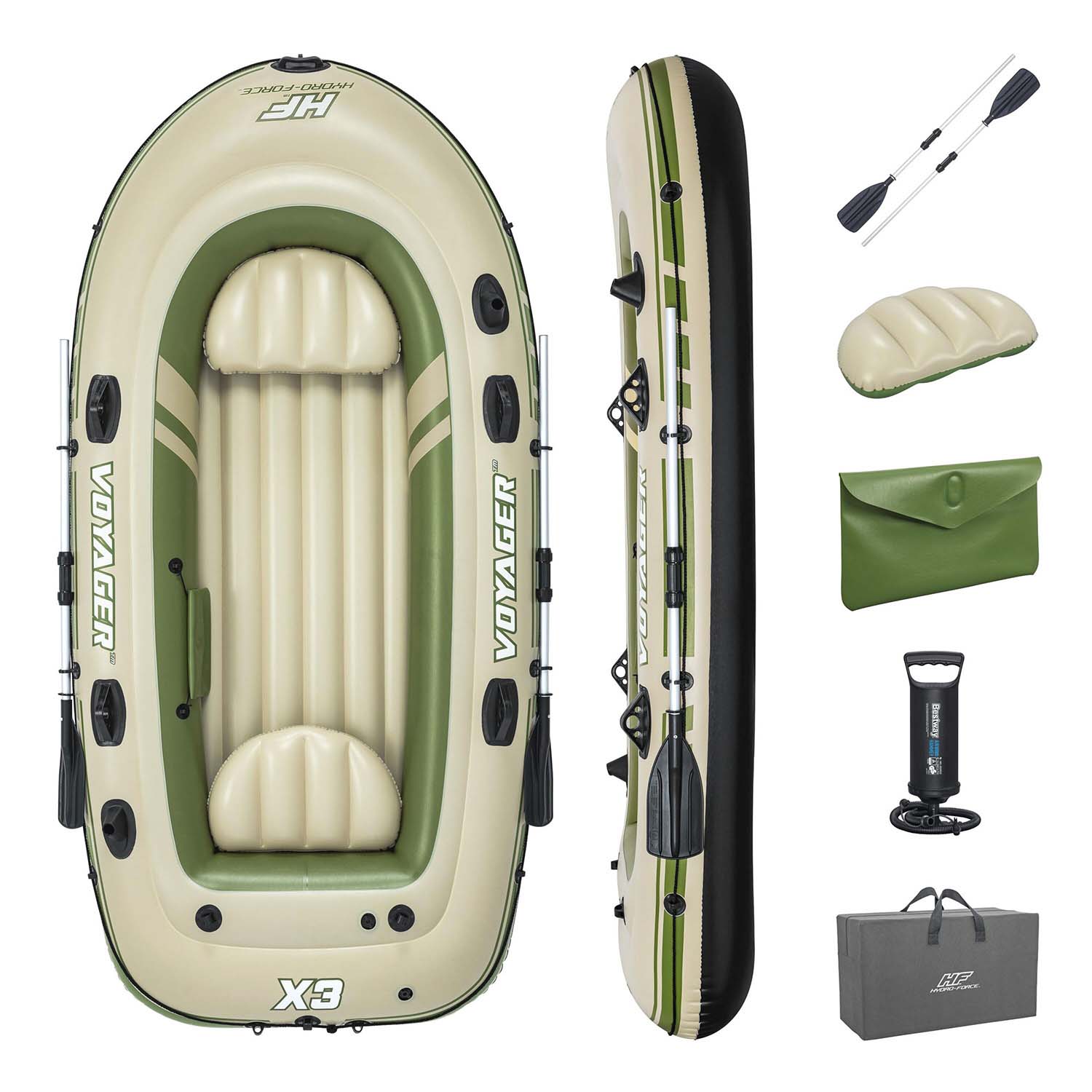 Ponton Voyager X3 Raft 294 x 137 cm Bestway 65164