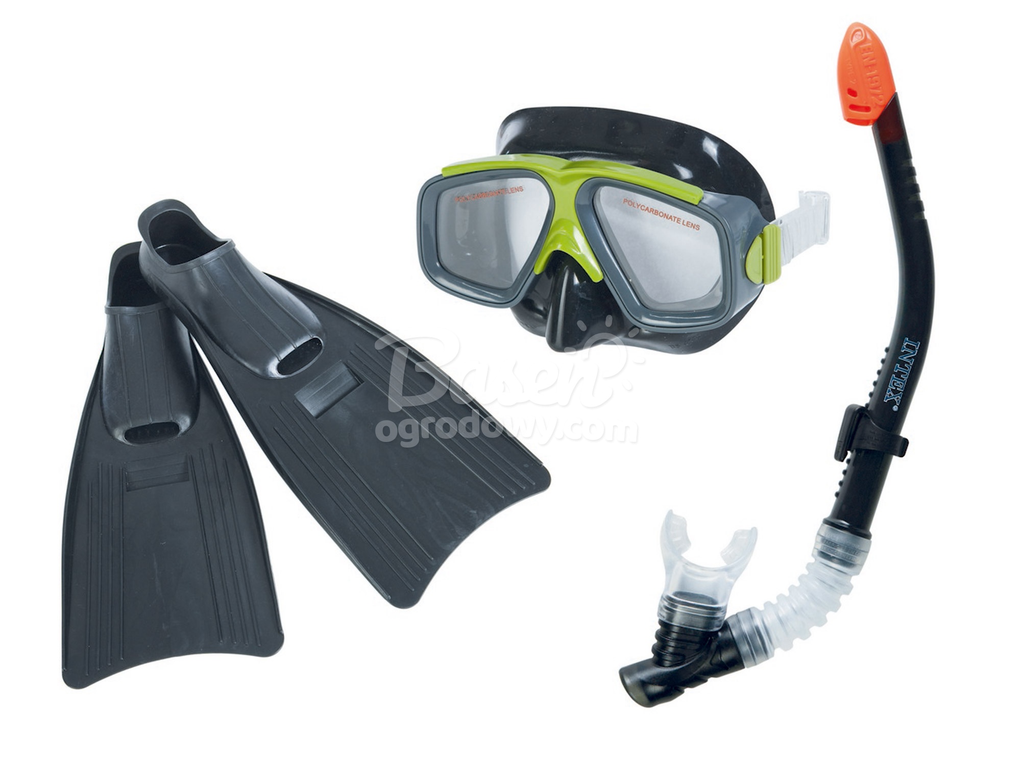 Zestaw do nurkowania Explorer maska + rurka + płetwy INTEX 55959